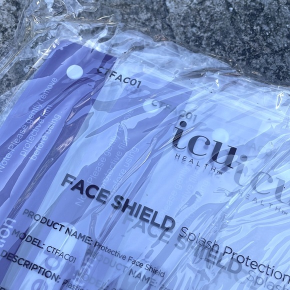 Clear Face Shields - Direct Splash Protection - 10 pack - New, Never Opened - Picture 6 of 8